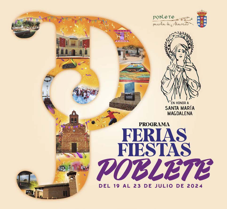Fiestas patronales en honor de Santa María Magdalena 2024 Poblete